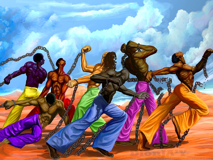 700x525 African American Painting Art Wall Print Poster Ebay - African American Painting