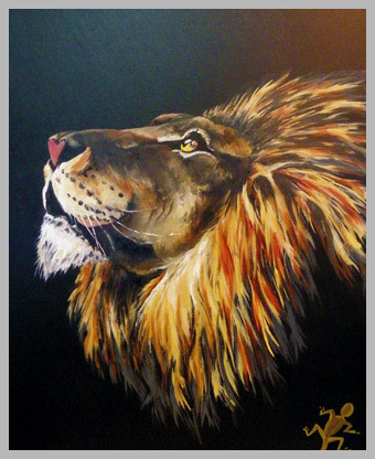 340x416 Barry Munro - African Animal Painting