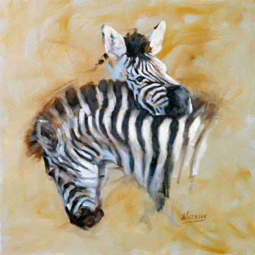 504x504 Leftbehind Exp - African Animal Painting