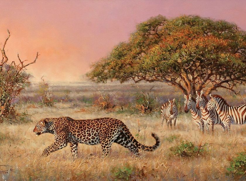 840x620 Eric Forlee. Liveinternet - African Animal Painting