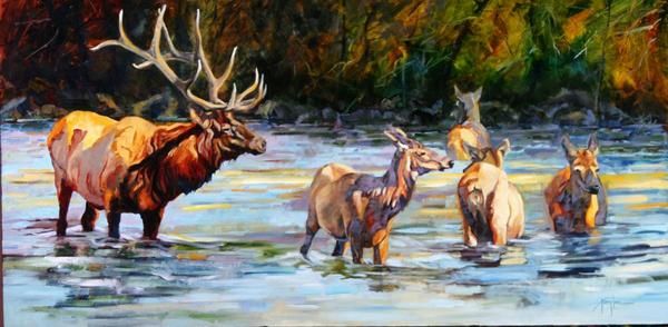 600x294 African Animal Artwork Amp Wildlife Paintings For Sale Terry Lee - African Animal Painting