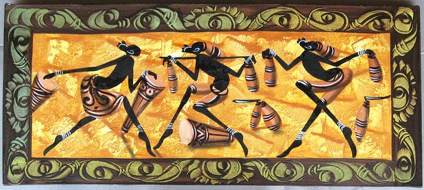 618x278 Earth Village Rakuten Global Market Canvas Painting African - African Art Painting