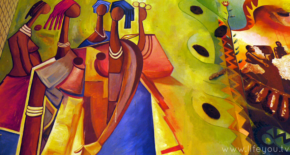 930x496 Mixed Culture African Art In Tokyo - African Art Painting