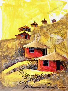 225x300 African Artists Paintings Online Art Gallery True African Art - African Art Painting