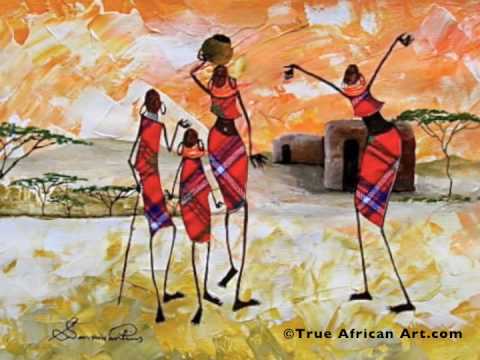 480x360 African Paintings Artist Sarah Shiundu - African Art Painting
