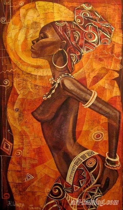 410x700 Gallery African Culture, Contemporary Art Daily, Paintings - African Culture Painting