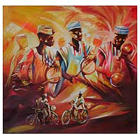 African Dance Painting at PaintingValley.com | Explore collection of ...