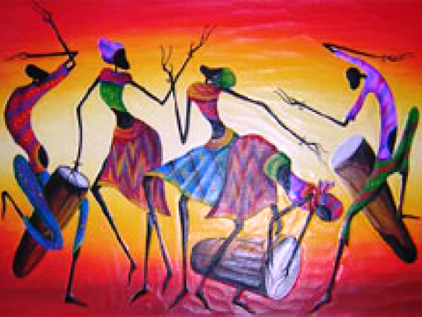 600x450 July 17, 2017 - African Dance Painting