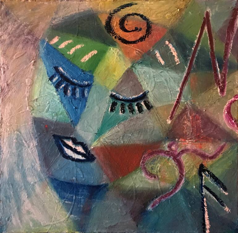 770x754 Saatchi Art African Girl Painting By Harry Yu - African Girl Painting