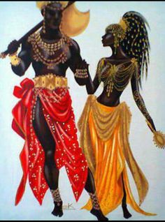 236x318 120 Best Nubian Royalty Images On Africans, Black - African King And Queen Painting