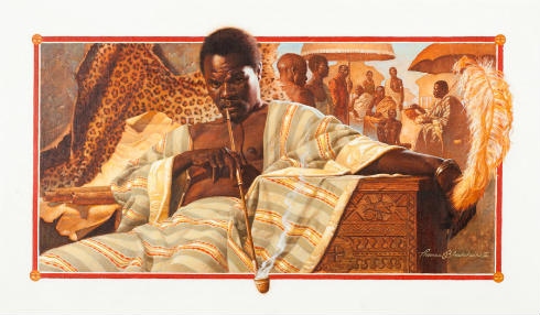 490x286 A Collection Of Art Great Kings And Queens Of Africa Dunia Magazine - African King And Queen Painting