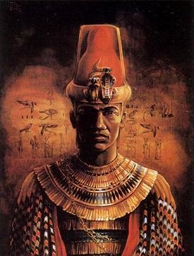 275x362 The Story Of An African King And His Friend - African King Painting