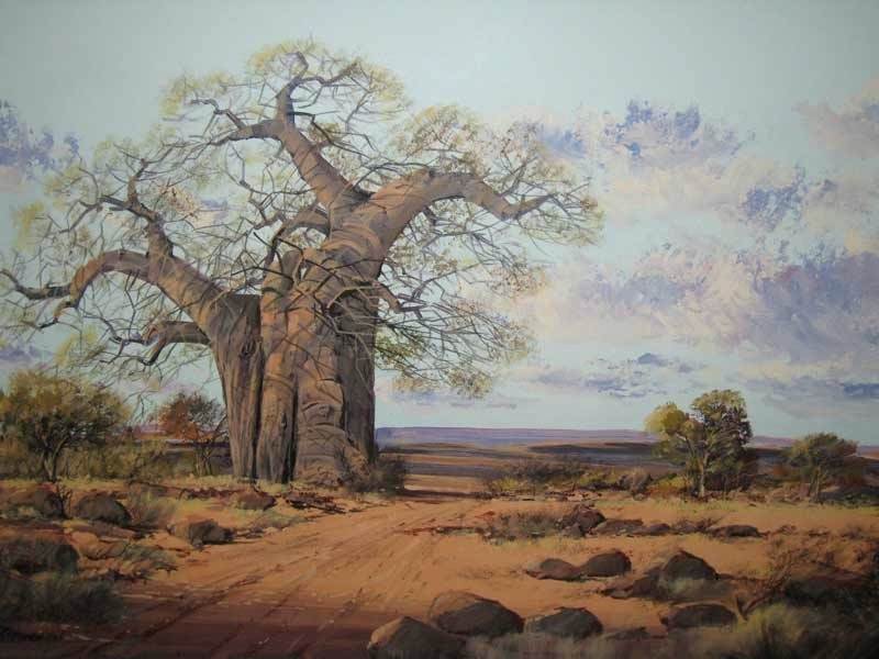 800x600 African Landscape Paintings African Sunset Landscape Paintings - African Landscape Painting