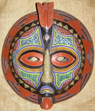 335x390 What Is African Art - African Mask Painting
