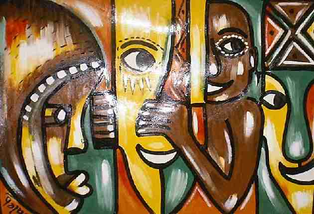 630x430 African Painting - African Painting