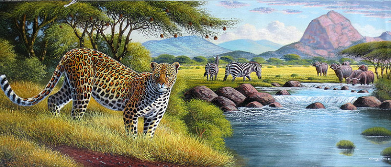 800x342 Inside African Art - African Painting