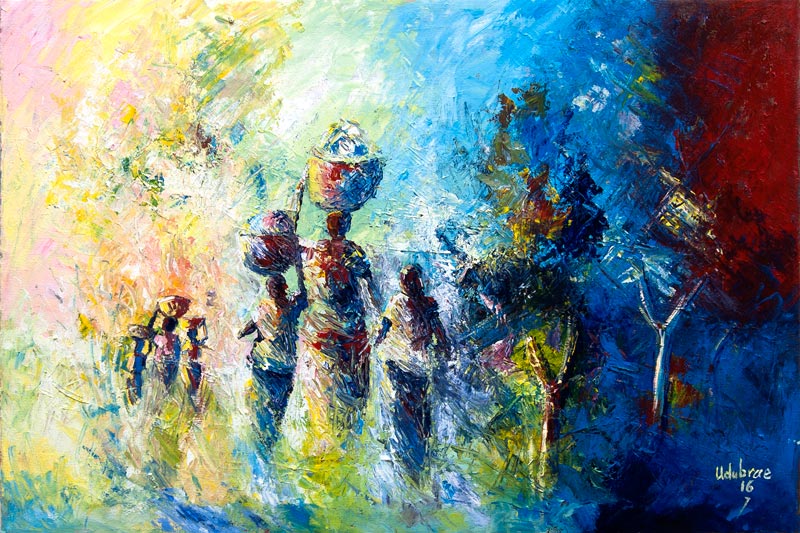 800x533 Traditional African Art Nostaligic Journey - African Painting