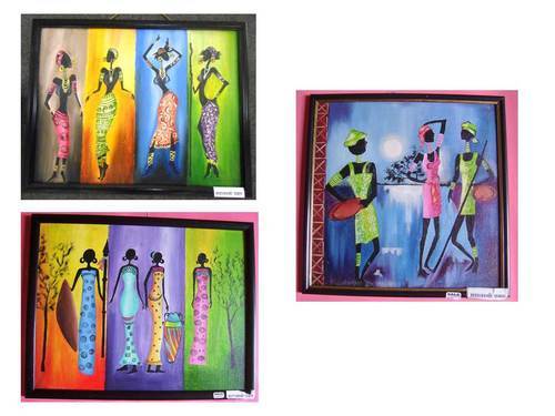 500x375 African Paintings - African Painting Images