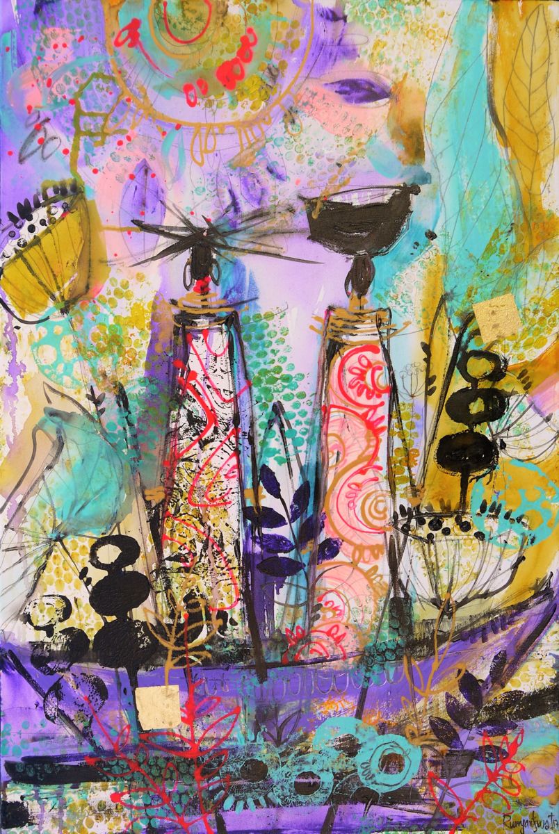 804x1200 Ladies Of Africa (Irina Rumyantseva) - African Painting Images