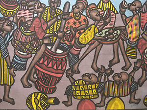 African Painting Images at PaintingValley.com | Explore collection of ...