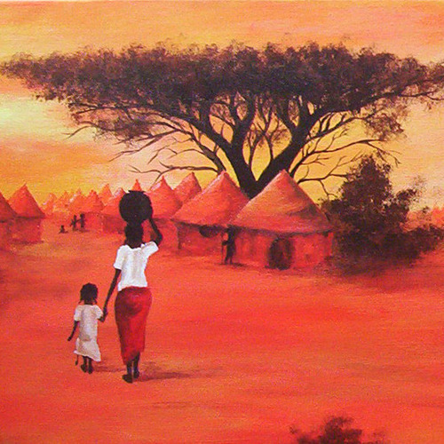 500x500 African Painting - African Painting Images