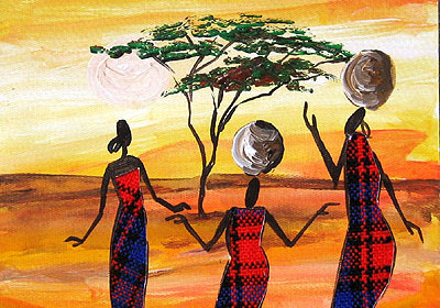 400x280 Artists Inside African Art - African Painting Styles
