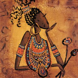 250x250 Modern African Art Vince D - African Painting Styles