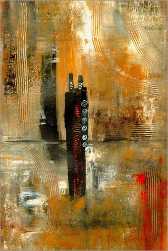 334x500 Niksic Katarina African Style Poster Posterlounge - African Painting Styles