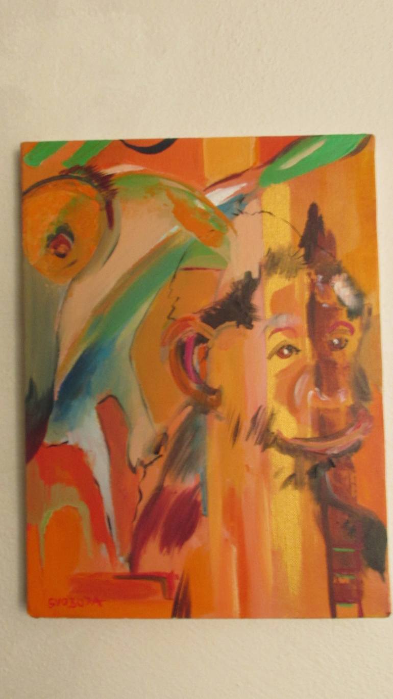 770x1369 Saatchi Art Remembering Africa Painting By Jaroslav Jerry Svoboda - African Painting Styles