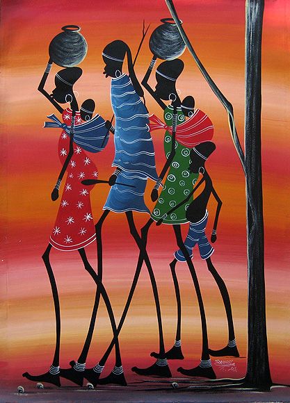 417x580 Tingatinga Liveinternet - African Painting Styles