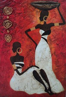 218x320 923 Best Art African Images On Africa Art, African - African Painting Styles