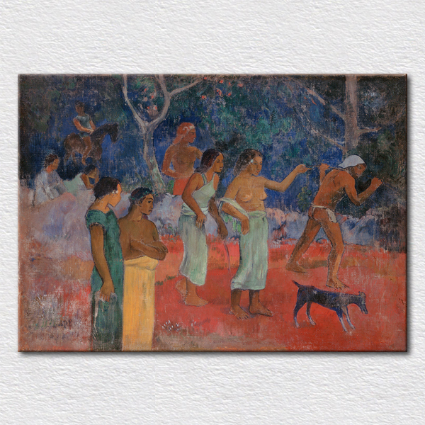 600x600 Free Shipping Canvas Prints Oil Painting Africa People Art - African People Painting