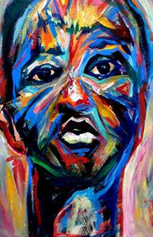 300x465 Index Of Original Pts2015lack American Artist - African People Painting