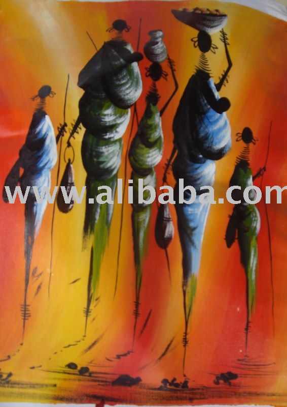 566x800 Abstract African People Oil Painting Wholesale Painting Suppliers - African People Painting