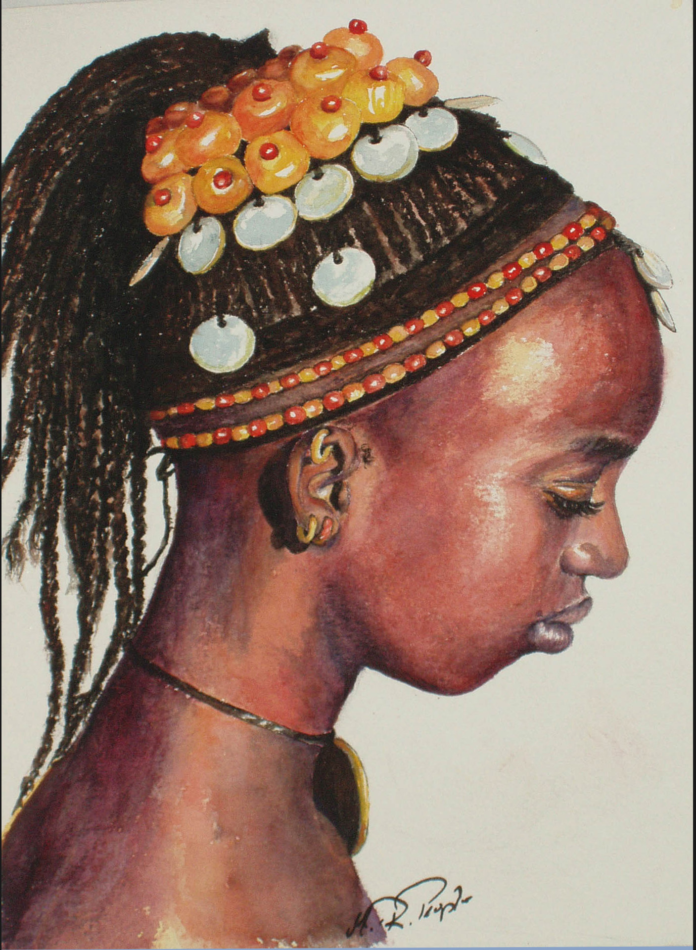 1407x1920 African Portraits - African Portrait Painting