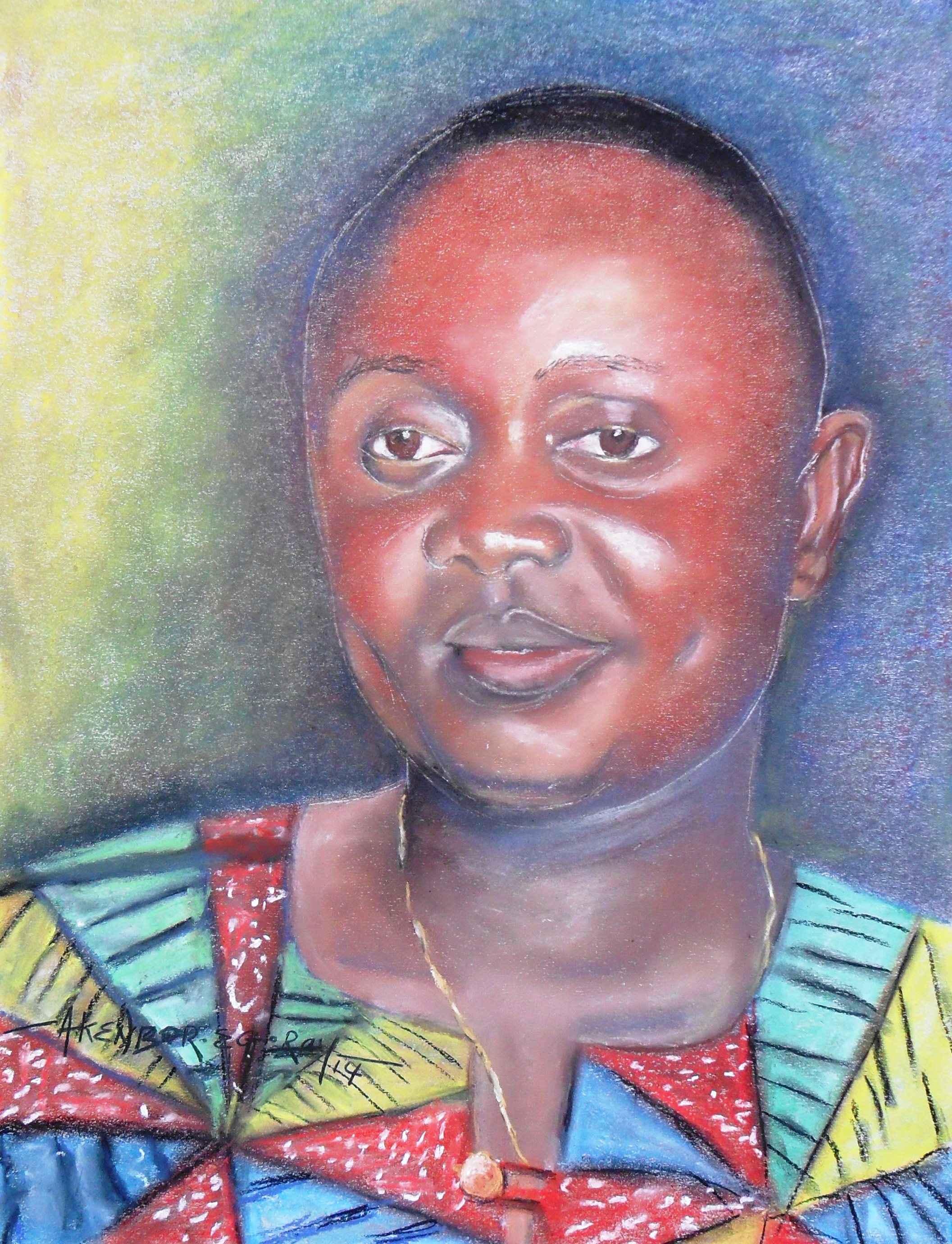 african figure painting