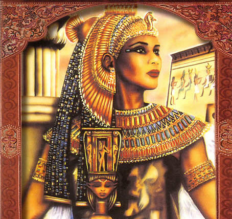 454x428 Portrait Of African Queen Nefertiti Making Our Lives Easier Llc - African Queen Painting