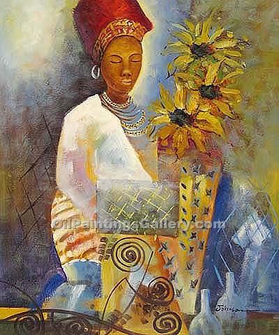 400x480 African Queen (Painting Id Ge 0060 A) - African Queen Painting