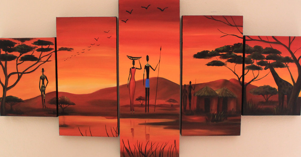 1024x535 African Savannah By Andreap95 - African Savannah Painting