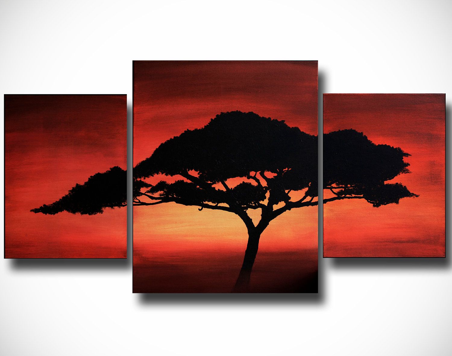 1500x1179 Original Acrylic African Tree Abstract Painting By Taliebagleyart - African Tree Painting