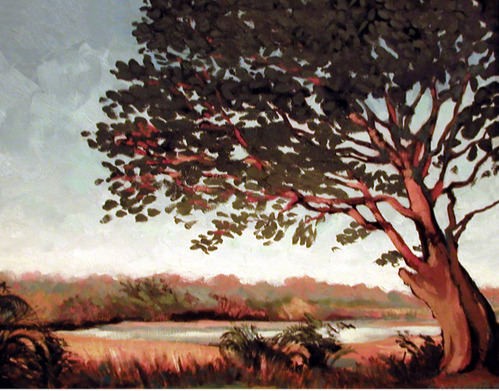 499x391 Sold Paintings African Tree - African Tree Painting