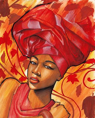 320x400 72 Best African Dream Images On African Art, Africa - African Tribal Woman Painting