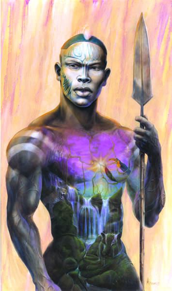 355x600 4061 Best Actually Bill We Did Win Images - African Warrior Painting