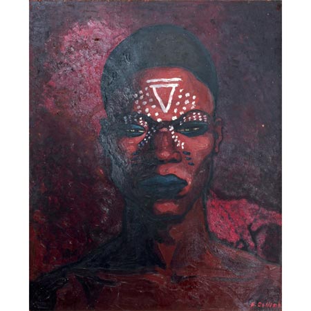 African Warrior Painting at PaintingValley.com | Explore collection of ...