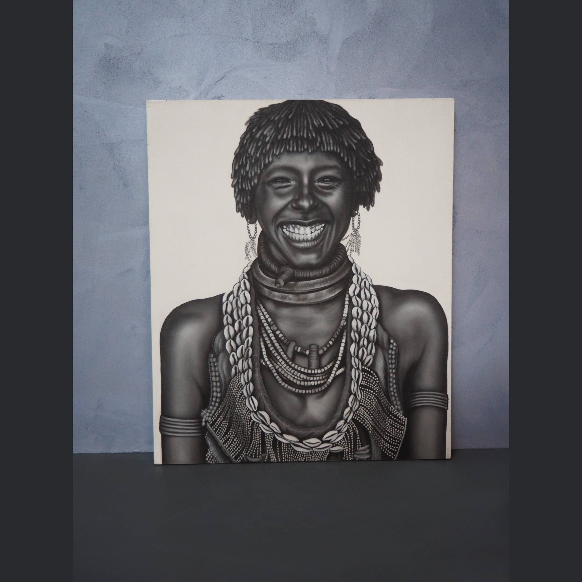 2000x2000 African Woman Painting 2 - African Woman Painting