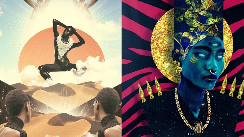 980x551 Five Digital Artists Inspired By Afrofuturism Art Amp Culture - Afrofuturism Painting