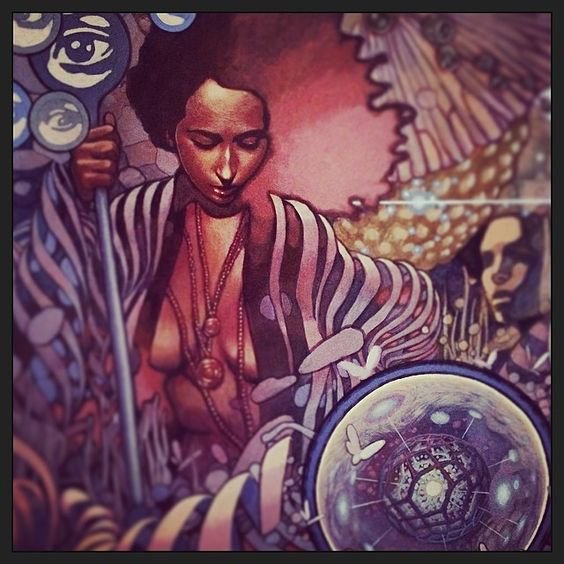 564x564 Tin Shack On Twitter Afrofuturism Art By Joshua Mays - Afrofuturism Painting