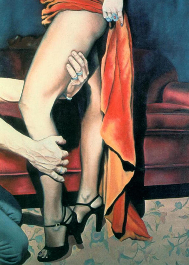 642x900 After The Ball Painting By Mary Ann Leitch - After The Ball Painting