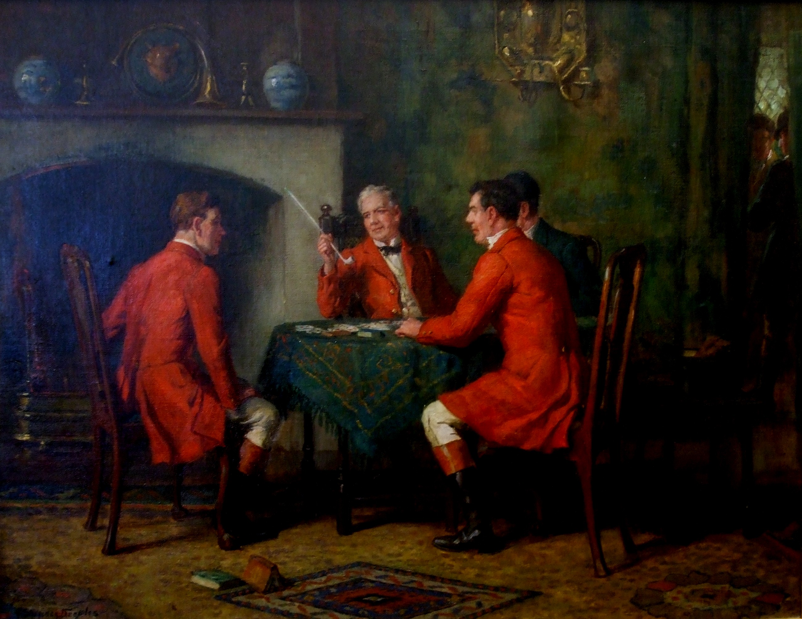 2598x2007 International Paintings - After The Hunt Painting