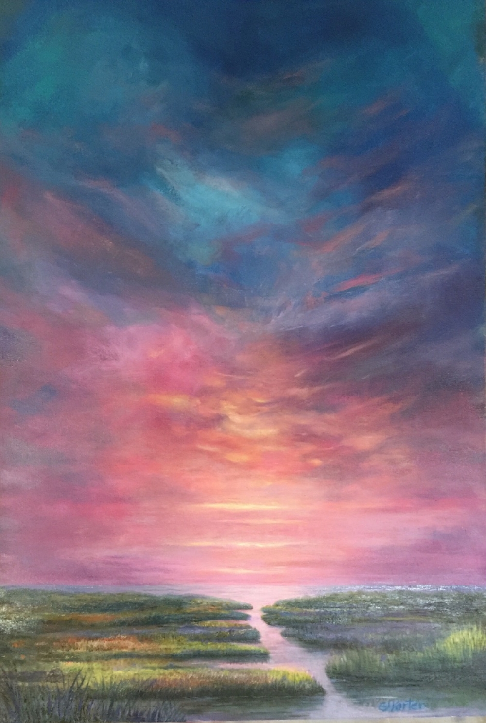 1000x1488 Afterglow - Afterglow Painting